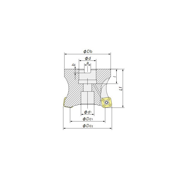 （株）ＭＯＬＤＩＮＯ アルファ 高送りラジアスミル TR4F アルファ　高送りラジアスミル TR4F4050BM-5