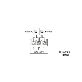 パナソニック（株）　電材 メロディサイン EC メロディサイン EC5227W