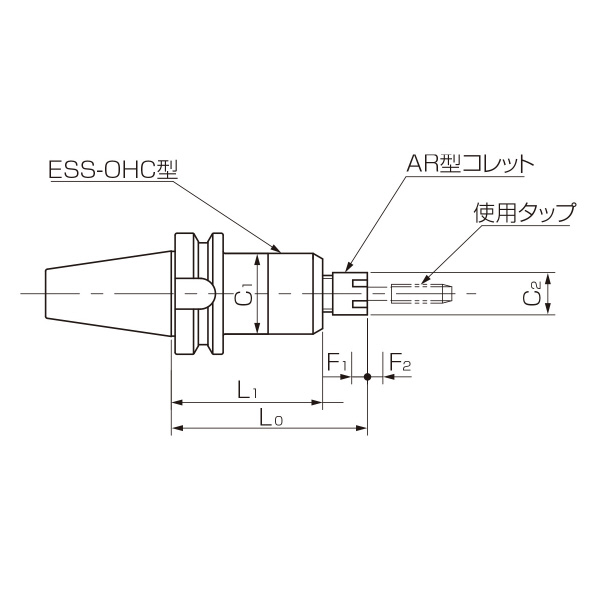 カトウ工機（株） ESS－OHC型タッパー DBT-ESS-OHC ＥＳＳ－ＯＨＣ型タッパー DBT50-ESS412-OHC