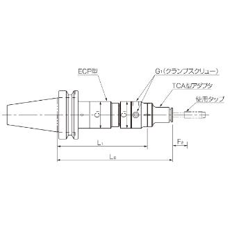 カトウ工機（株） ECP型タッパー DBT-ECP ＥＣＰ型タッパー DBT40-ECP1022