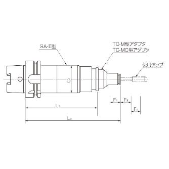 カトウ工機（株） SA－III型タッパー HSK-SA-3 ＳＡ－Ⅲ型タッパー HSK-A100-H-SA3050-3