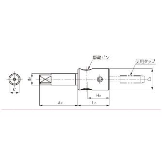 カトウ工機（株） P型ホルダ 2P Ｐ型ホルダ 2P_U5/16