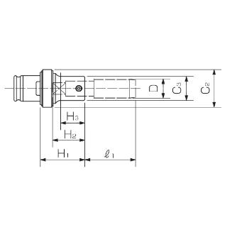 カトウ工機（株） クイックチェンジコレット TC3050 クイックチェンジコレット TC3050-P1_3/8-SL