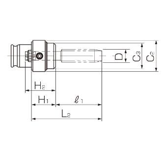 カトウ工機（株） ショートタイプコレット TC2035-N ショートタイプコレット TC2035-N-M18 U3/4