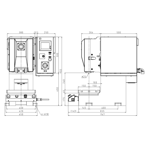日本オートマチックマシン（株） 高速小型サーボプレス RSP 高速小型サーボプレス RSP800AC-40