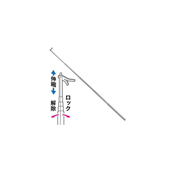 ジェフコム（株） 非常誘導灯点検棒(ミニタイプ) HTB-110 非常誘導灯点検棒（ミニタイプ） HTB-110