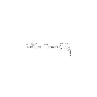 ジェフコム（株） ビルディングアンカー用打込棒 CUK ビルディングアンカー用打込棒 CUK-40100