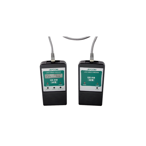 ジェフコム（株） LANケーブルチェッカー LEC ＬＡＮケーブルチェッカー LEC-910