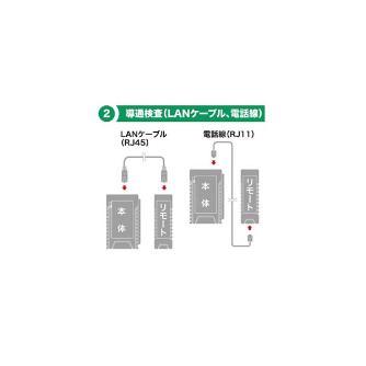 ジェフコム（株） LANチェッカー LNC ＬＡＮチェッカー（ＰｏＥチェック付） LNC-P100