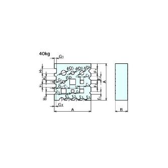 （株）ナベヤ 巣床 SD 巣床 SD40