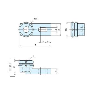 （株）ナベヤ ドリルサポート 調整型 11289 ドリルサポート　調整型 11289-20320