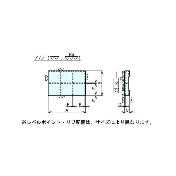 （株）ナベヤ 箱型定盤 CP 箱型定盤 CP02525A