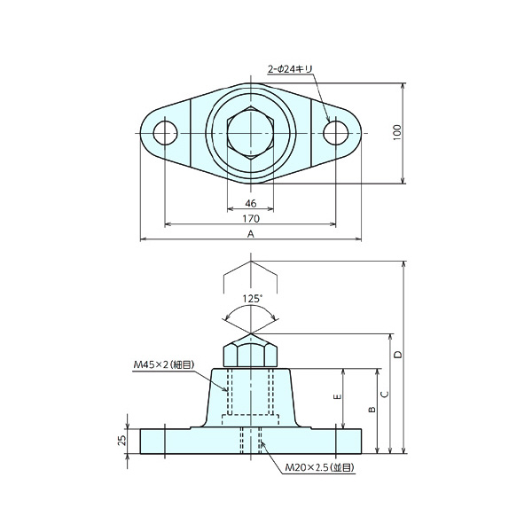 （株）ナベヤ レベルジャッキ LJ レベルジャッキ LJ03
