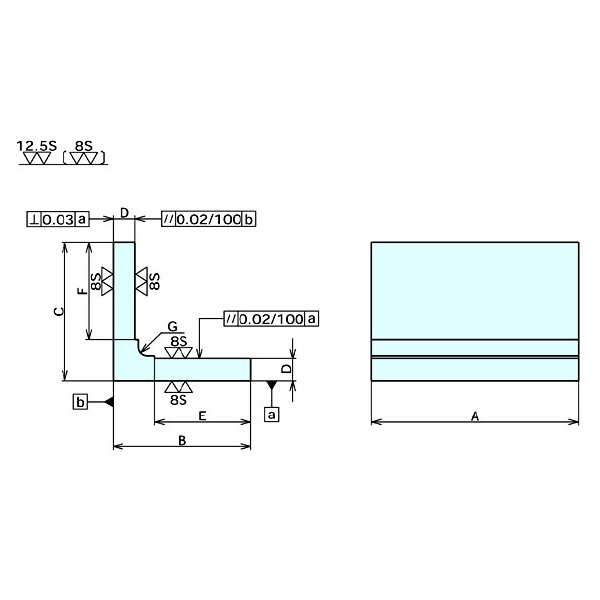 （株）ナベヤ LEアングルプレートE型 617 ＬＥアングルプレートＥ型 617-06