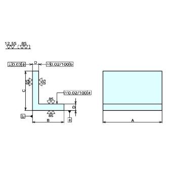 （株）ナベヤ LNアングルプレートS型 609 ＬＮアングルプレートＳ型 609-07