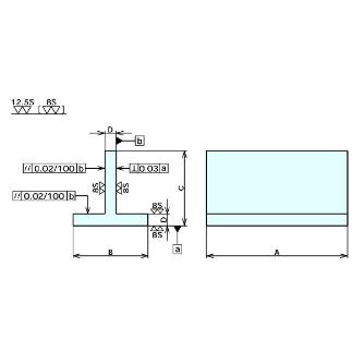 （株）ナベヤ T型イケール 622 Ｔ型イケール 622-06