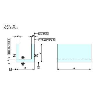 （株）ナベヤ U型イケールS型 624 Ｕ型イケールＳ型 624-02
