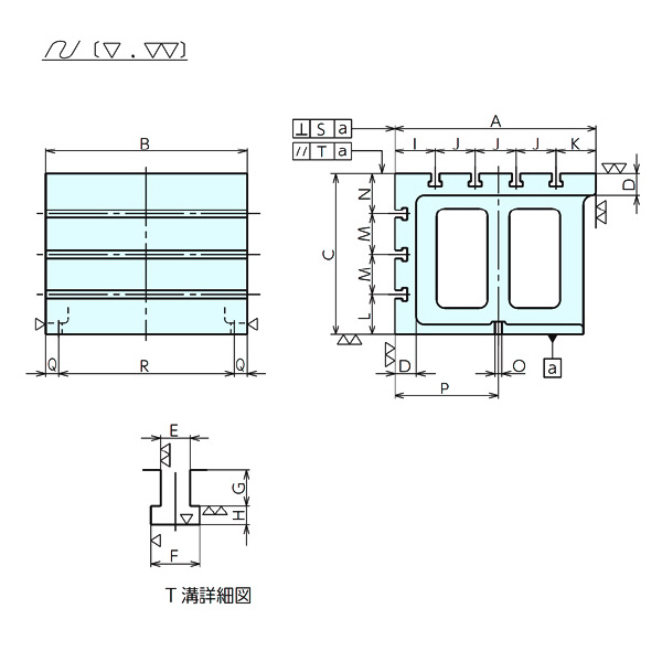 （株）ナベヤ ラジアルボール盤用補助テーブル RET ラジアルボール盤用補助テーブル RET300