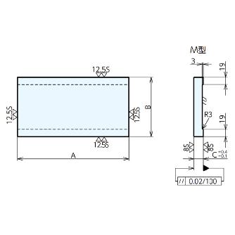 （株）ナベヤ 治具用プレート 602 治具用プレート 602-05M