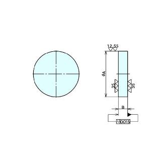 （株）ナベヤ ラウンドプレート 613 ラウンドプレート 613-01P