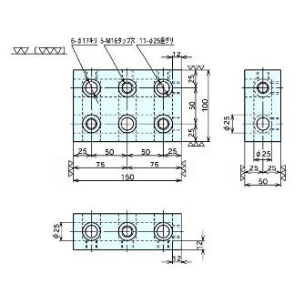 （株）ナベヤ ロケーティングブロック RB246 ロケーティングブロック RB246
