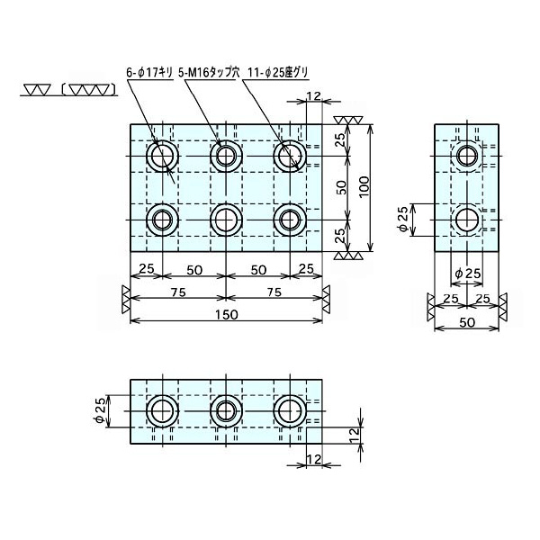 （株）ナベヤ ロケーティングブロック RB246 ロケーティングブロック RB246