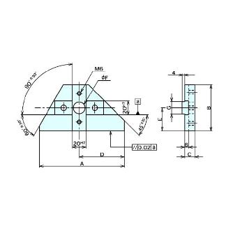 （株）ナベヤ ユニバーサルストッパー 74401 ユニバーサルストッパー 74401-2