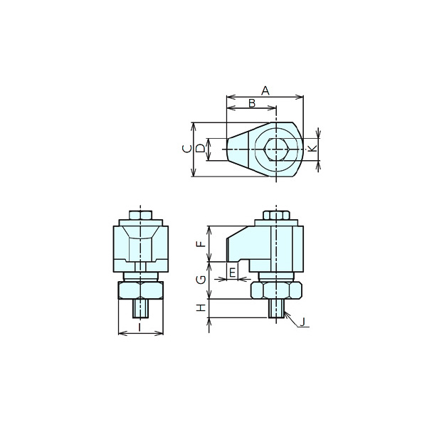 （株）ナベヤ スイングクランプB型 EWN スイングクランプＢ型 EWN44300B