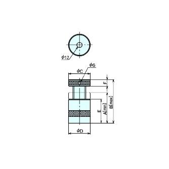 （株）ナベヤ アルミベースジャッキ ACS アルミベースジャッキ ACS100