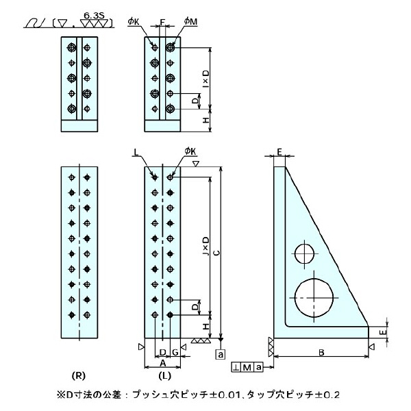 （株）ナベヤ ナローアングル BT ナローアングル BT412-216L