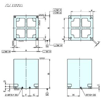 （株）ナベヤ 4面イケール ストレートタイプ TSS500 ４面イケール　ストレートタイプ TSS500
