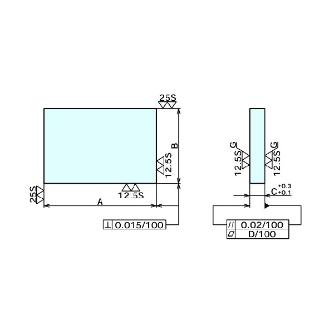 （株）ナベヤ 鋼製プレート SP 鋼製プレート SP100-300-20
