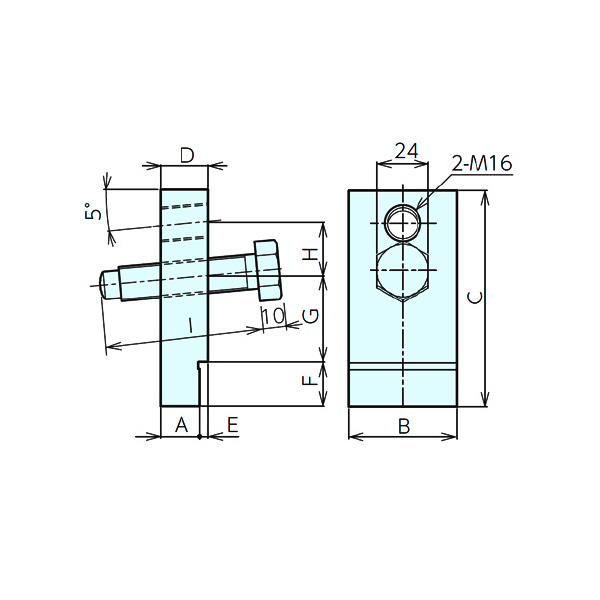 （株）ナベヤ サイドジャッキ A型 SID サイドジャッキ　Ａ型 SID20A
