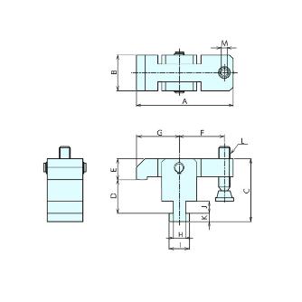 （株）ナベヤ シーソークランプ SCL18 シーソークランプ SCL18