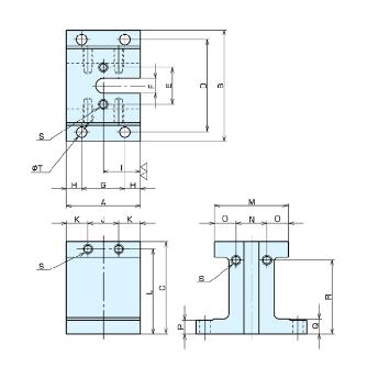 （株）ナベヤ ハイトブロック HBL ハイトブロック HBL18150