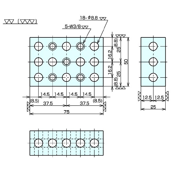 （株）ナベヤ 1ー2ー3 ブロック PR １－２－３　ブロック PR123M