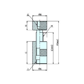 （株）ナベヤ アルミスクリュージャッキ ASJ アルミスクリュージャッキ ASJ070H