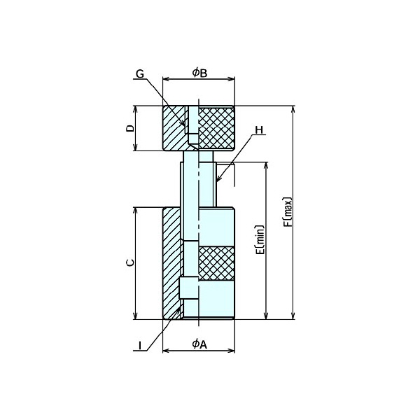 （株）ナベヤ アルミスクリュージャッキ ASJ アルミスクリュージャッキ ASJ070H