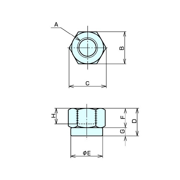 （株）ナベヤ スイベルナット SVN スイベルナット SVN10