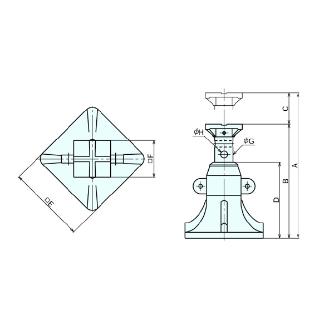 （株）ナベヤ 建築ジャッキ KJ 建築ジャッキ KJ65