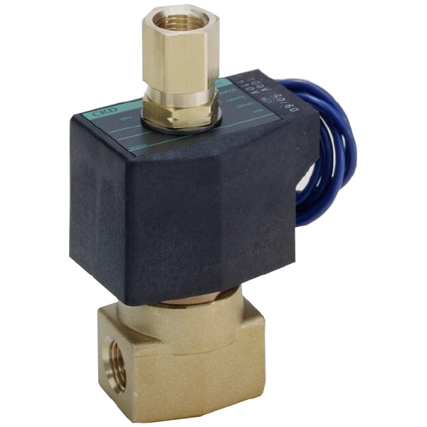 ＣＫＤ（株） 直動式2ポート弁 通電時開形 AB21-01 直動式２ポート弁　通電時開形 AB21-01-3-000B-AC100V