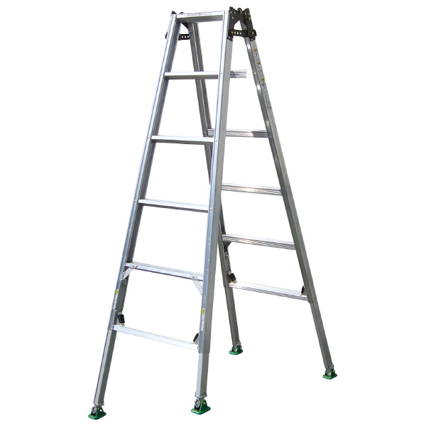 （株）ナカオ 四脚調節式はしご兼用脚立 ピッチ CX 四脚調節式はしご兼用脚立　ピッチ CX-180