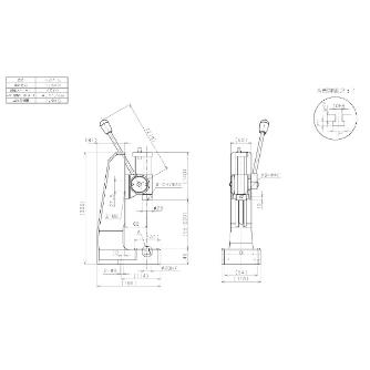 仲精機（株） ハンドプレス HZP ハンドプレス HZP-5