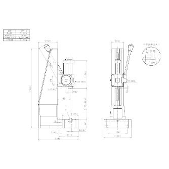 仲精機（株） ハンドプレス HZP ハンドプレス HZP-6