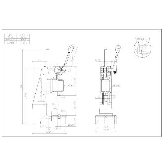 仲精機（株） ハンドプレス HZP ハンドプレス HZP-11V