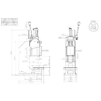仲精機（株） ハンドプレス HZP ハンドプレス HZP-19V