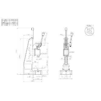 仲精機（株） ハンドプレス HZP ハンドプレス HZP-16V