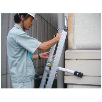 （株）ナカオ 二連伸縮はしご サンノテ DEP 二連伸縮はしご　サンノテ DEP-3.5