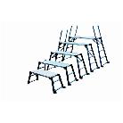 （株）ナカオ 四脚調節式足場台(可搬式作業台)GTWX GTWX-18
