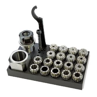 （株）ｎｊｉ スプリングコレット18個セット ER-32-18S スプリングコレット１８個セット ER-32-18S